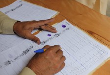 For the first time, 2013 voter lists included photos to prevent stealing of votes. Photo by Adnan Rashid